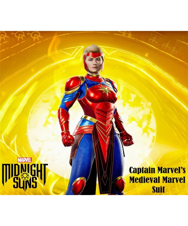 Marvel s Midnight Suns Medieval Captain Marvel Suit DLC Key GLOBAL